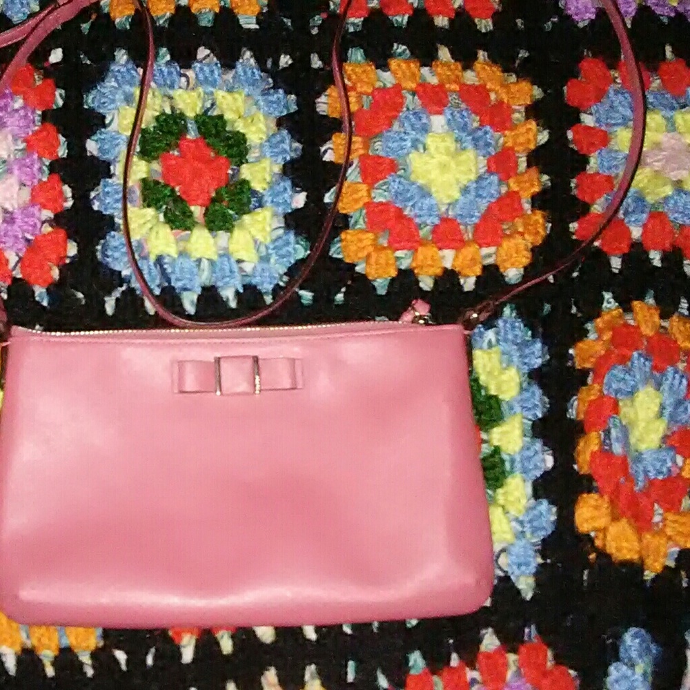 Pink coach crossbody
